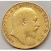 AUSTRALIA 1904 . HALF 1/2 SOVEREIGN . PERTH . GOLD . NO B.P.
